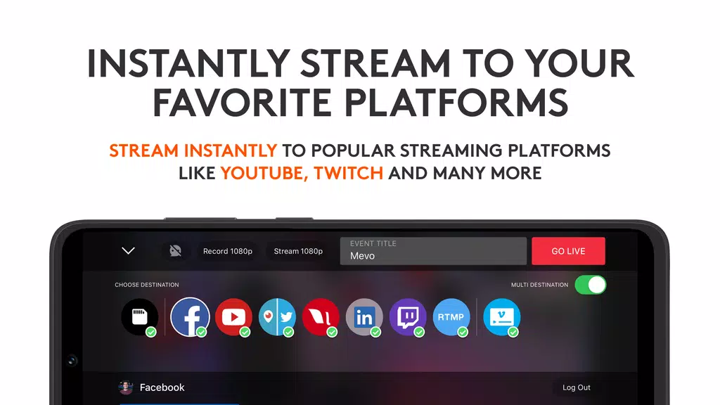 Logitech Mevo Screenshot 2