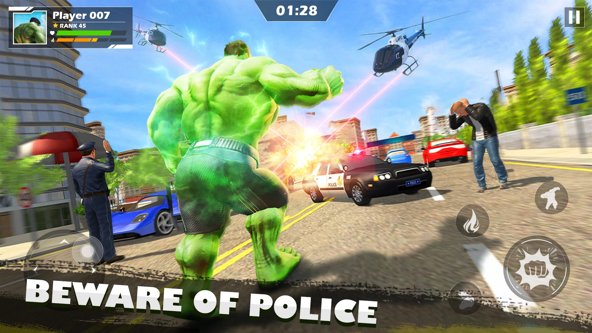 Grand Monster Superhero Games Screenshot 2 