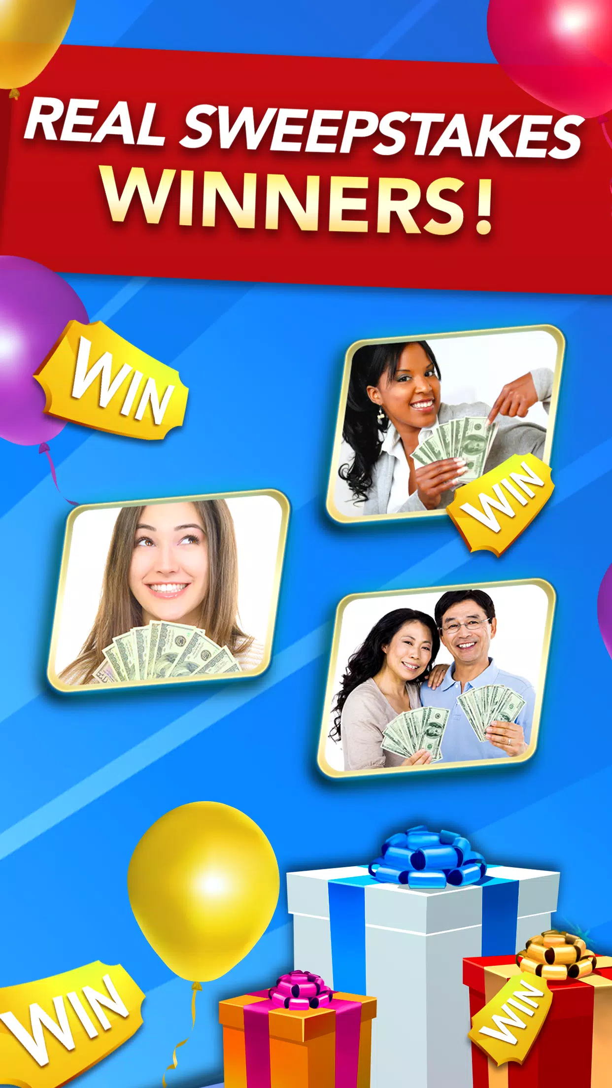 SpinToWin Slots & Sweepstakes Screenshot 1