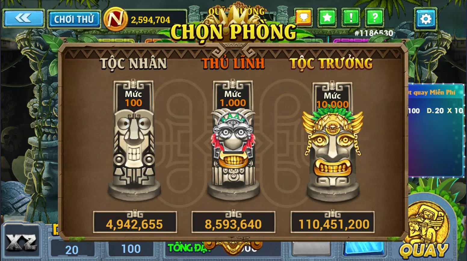 NagaVIP - Gem Hũ Nổ Screenshot 1