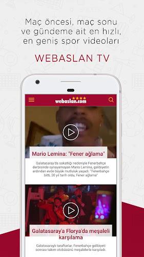 Webaslan - Galatasaray haber Screenshot 6