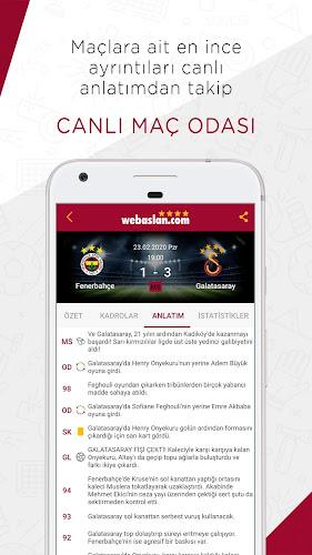 Webaslan - Galatasaray haber Screenshot 3