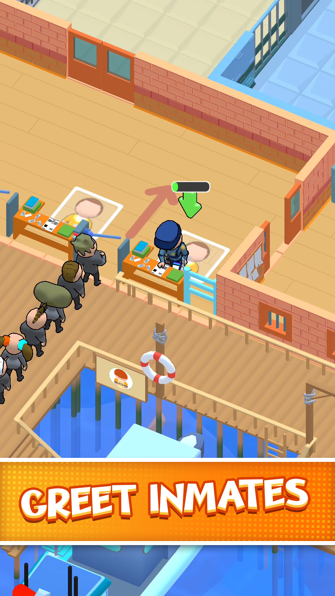 Prison Boss 3D: Idle Police Screenshot 1 