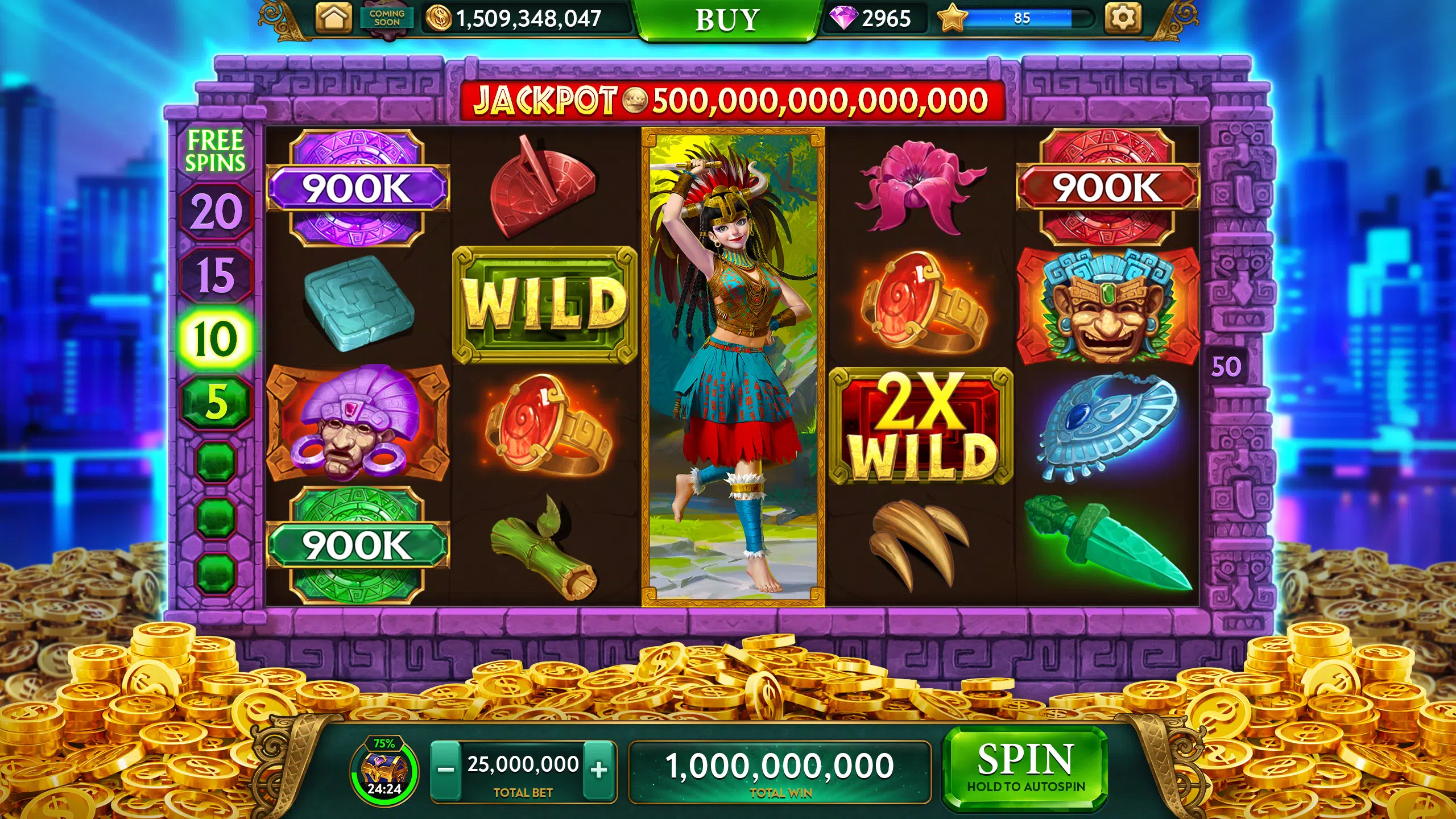 ARK Casino Vegas Slots Game Screenshot 2 