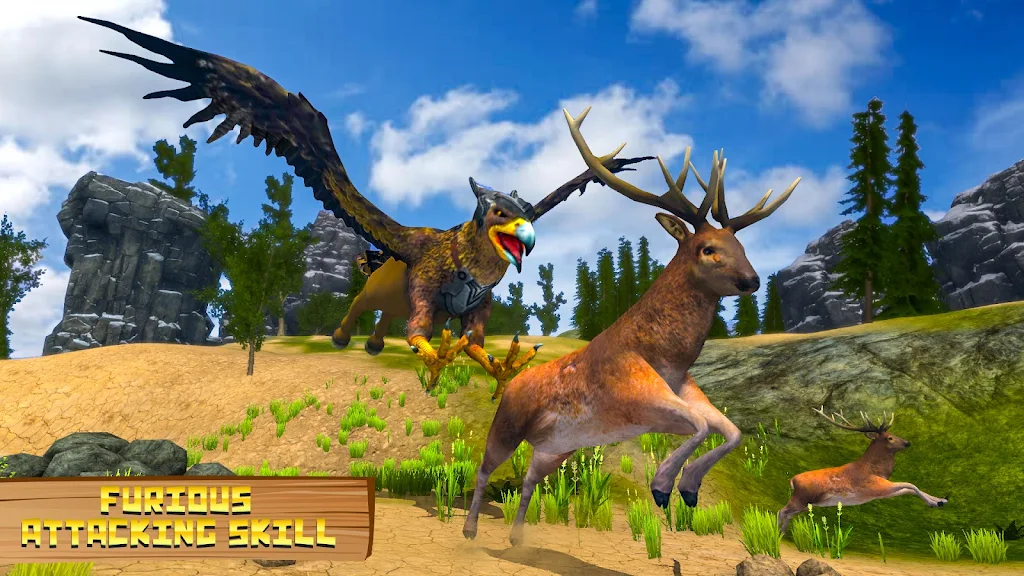 Wild Griffin Eagle Simulator Screenshot 2