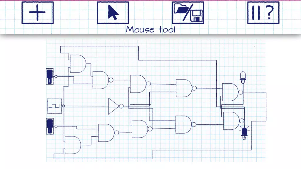 Logic Gates - Electronic Simul Screenshot 1 