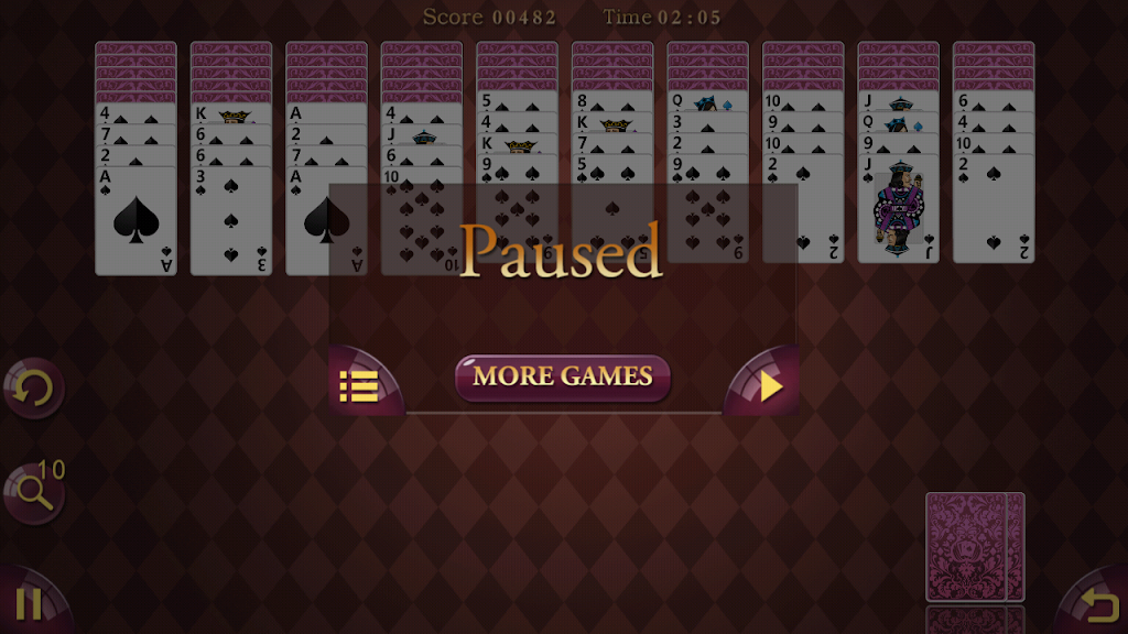 Spider Solitaire TriPeaks Screenshot 3 