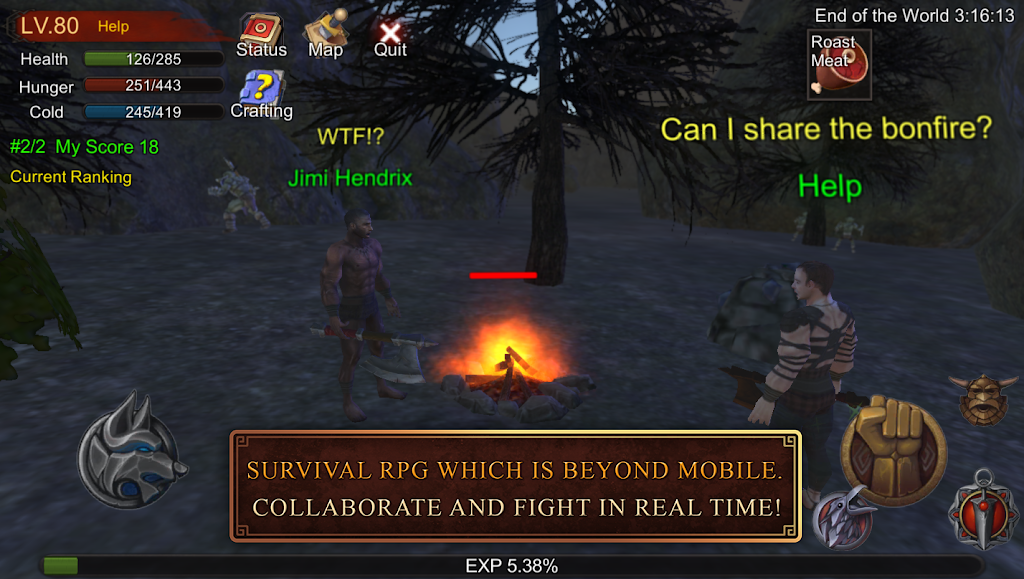 Survival.IO - PVP Online Screenshot 1 