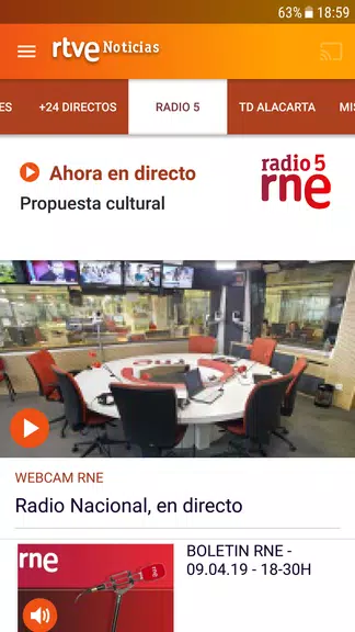 RTVE Noticias Screenshot 2