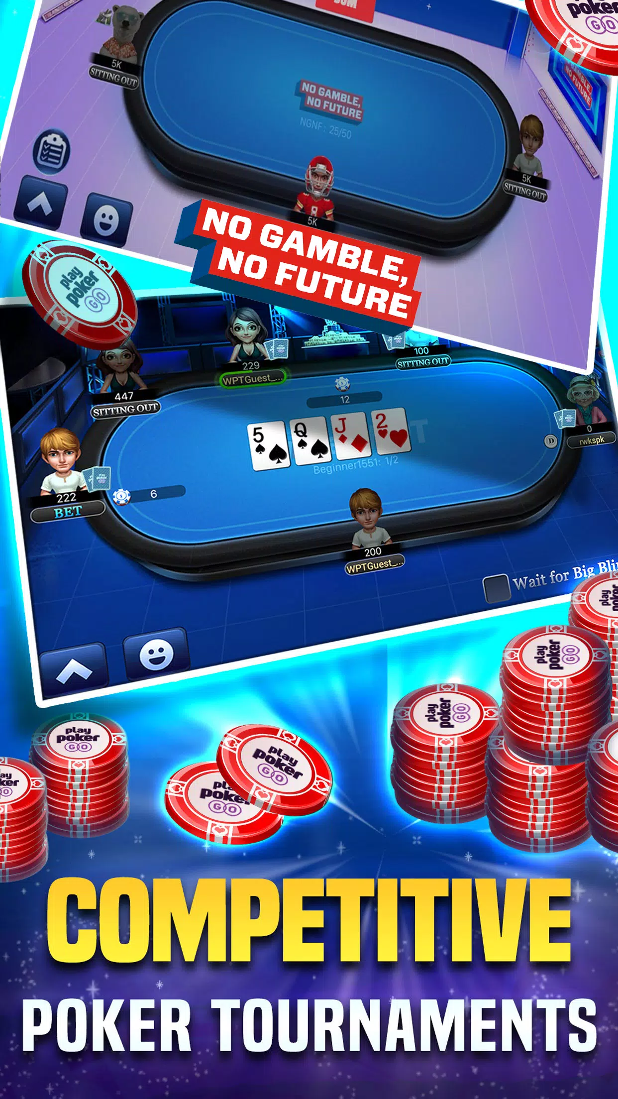 PlayPokerGO Texas Hold’em Screenshot 1 