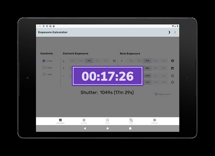 Exposure Calculator Screenshot 20