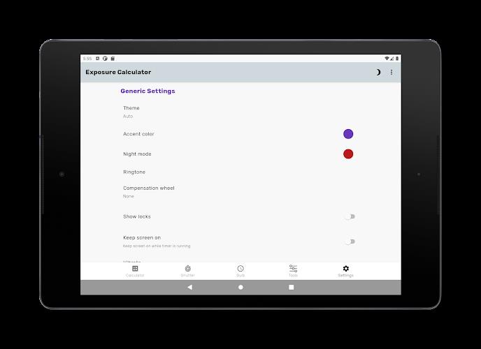 Exposure Calculator Screenshot 21