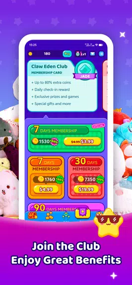 Claw Eden - Real Claw Machine Screenshot 4