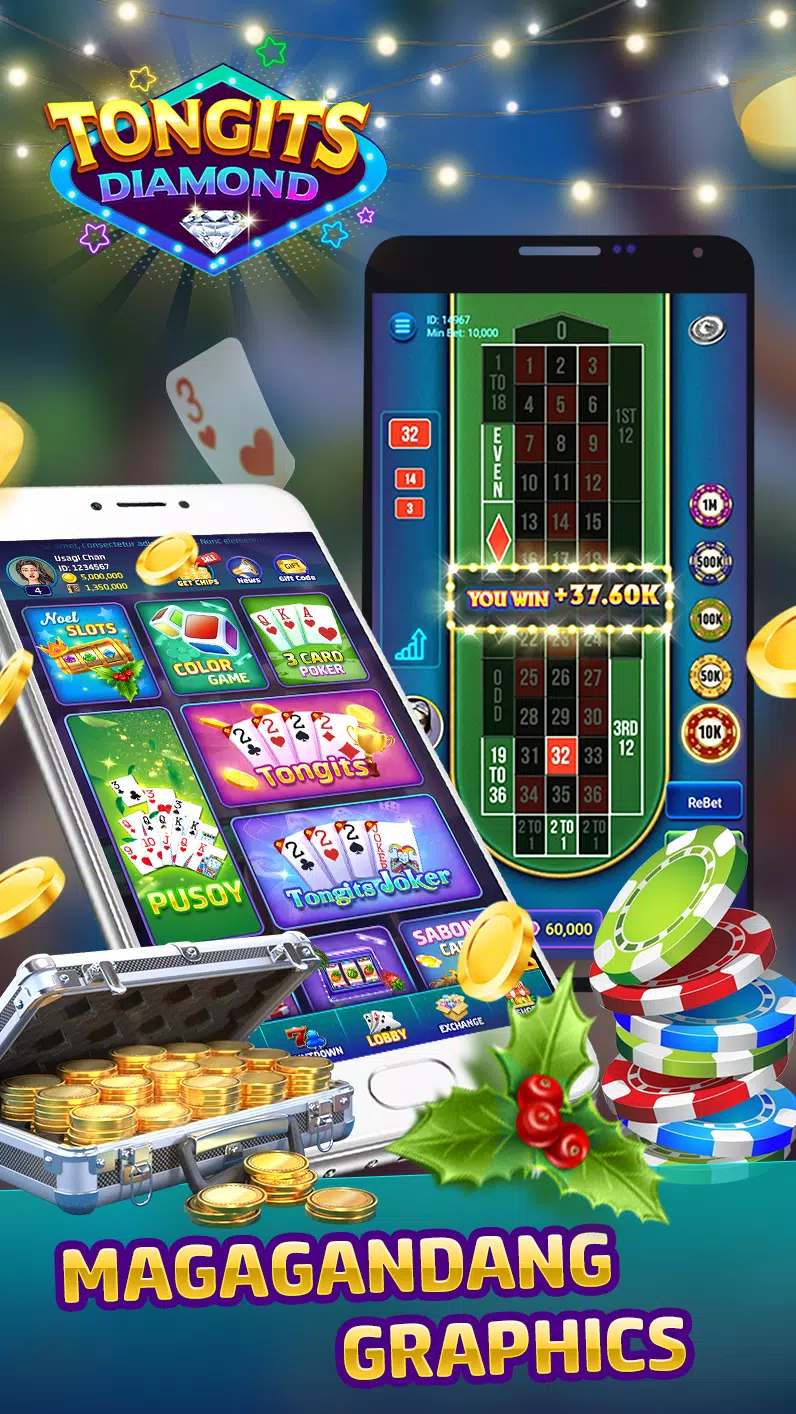 Tongits Diamond - Pusoy Game Online Screenshot 1 