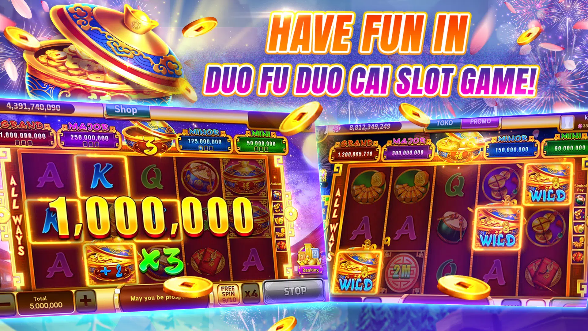 Royal World Slots Fish Games Screenshot 1