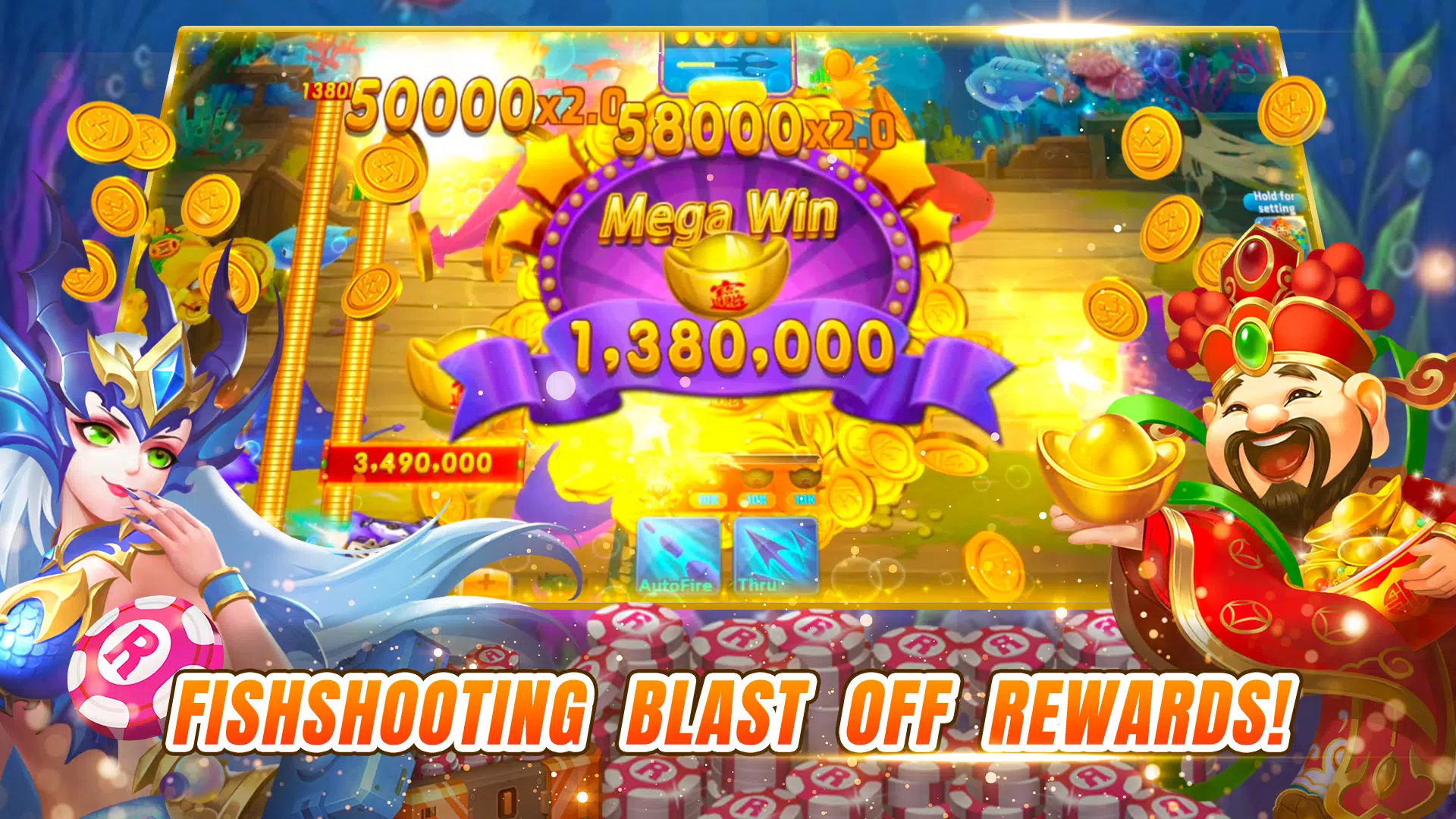 Royal World Slots Fish Games Screenshot 2
