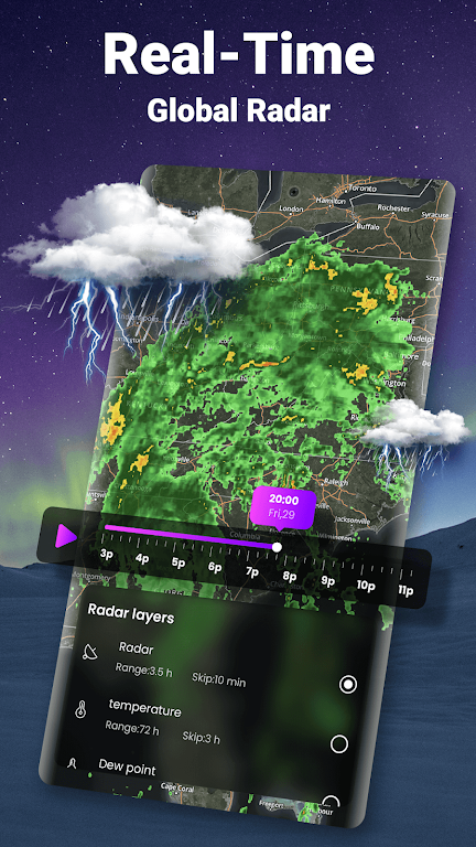 Weather Forecast - Live radar Screenshot 3 