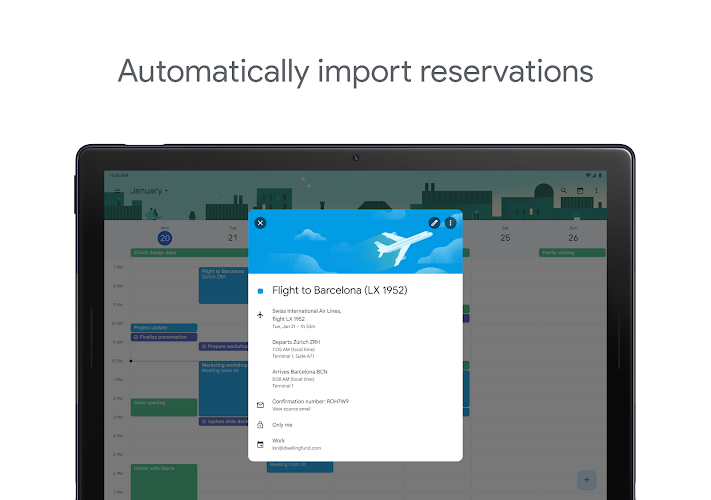 Google Calendar Screenshot 11