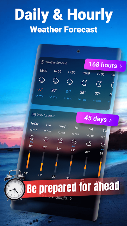 Weather Forecast - Live radar Screenshot 2 