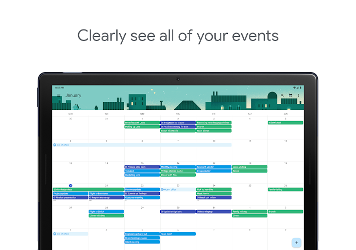 Google Calendar Screenshot 12