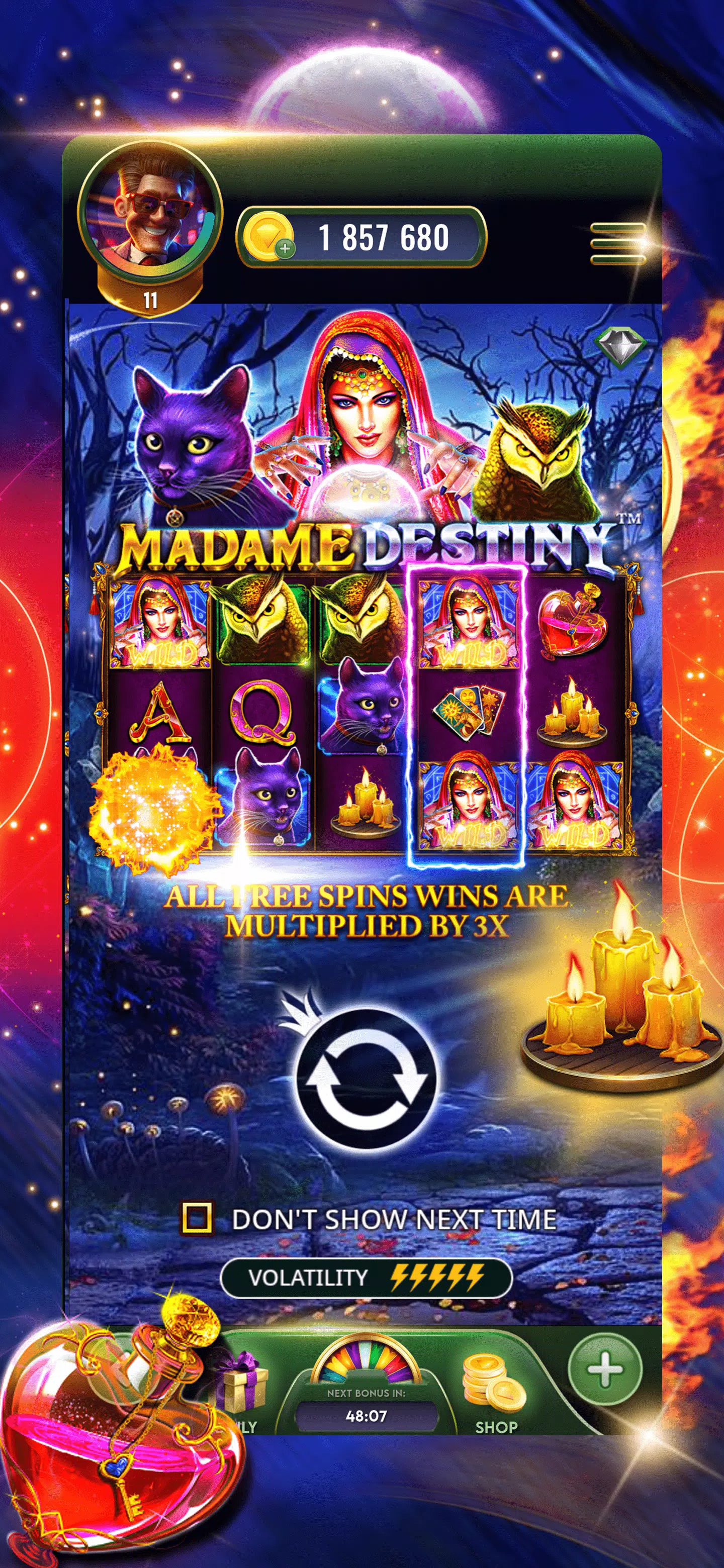 Emerald Wins Casino Screenshot 1 