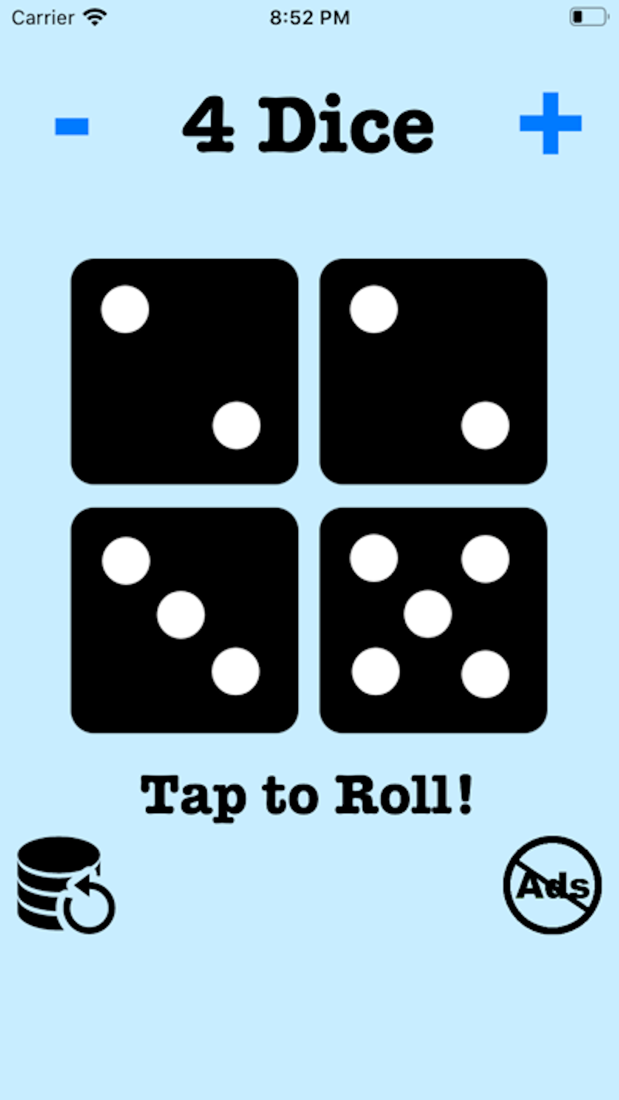 Dice Roller: Shake & Roll Dice Screenshot 4 