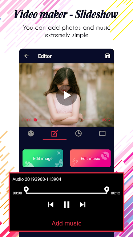 Photo video maker Screenshot 1