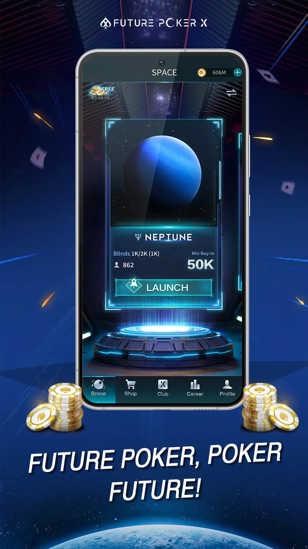 Future Poker X Screenshot 2