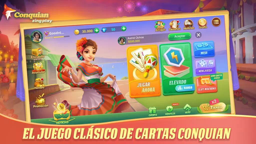 Conquian - ZingPlay Screenshot 1