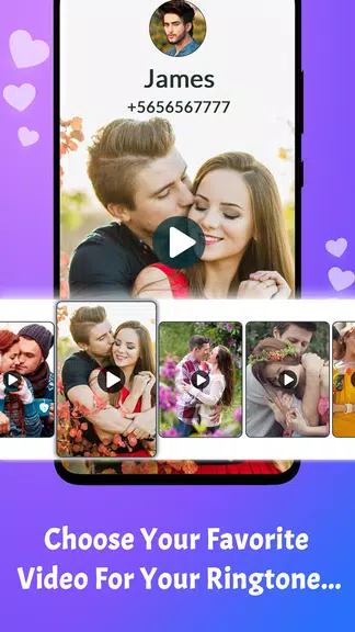 Love Video Ringtone for Incomi Screenshot 4 