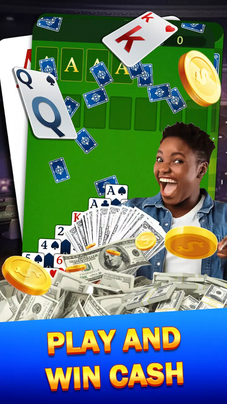 Classic Solitaire - Make Money Screenshot 1