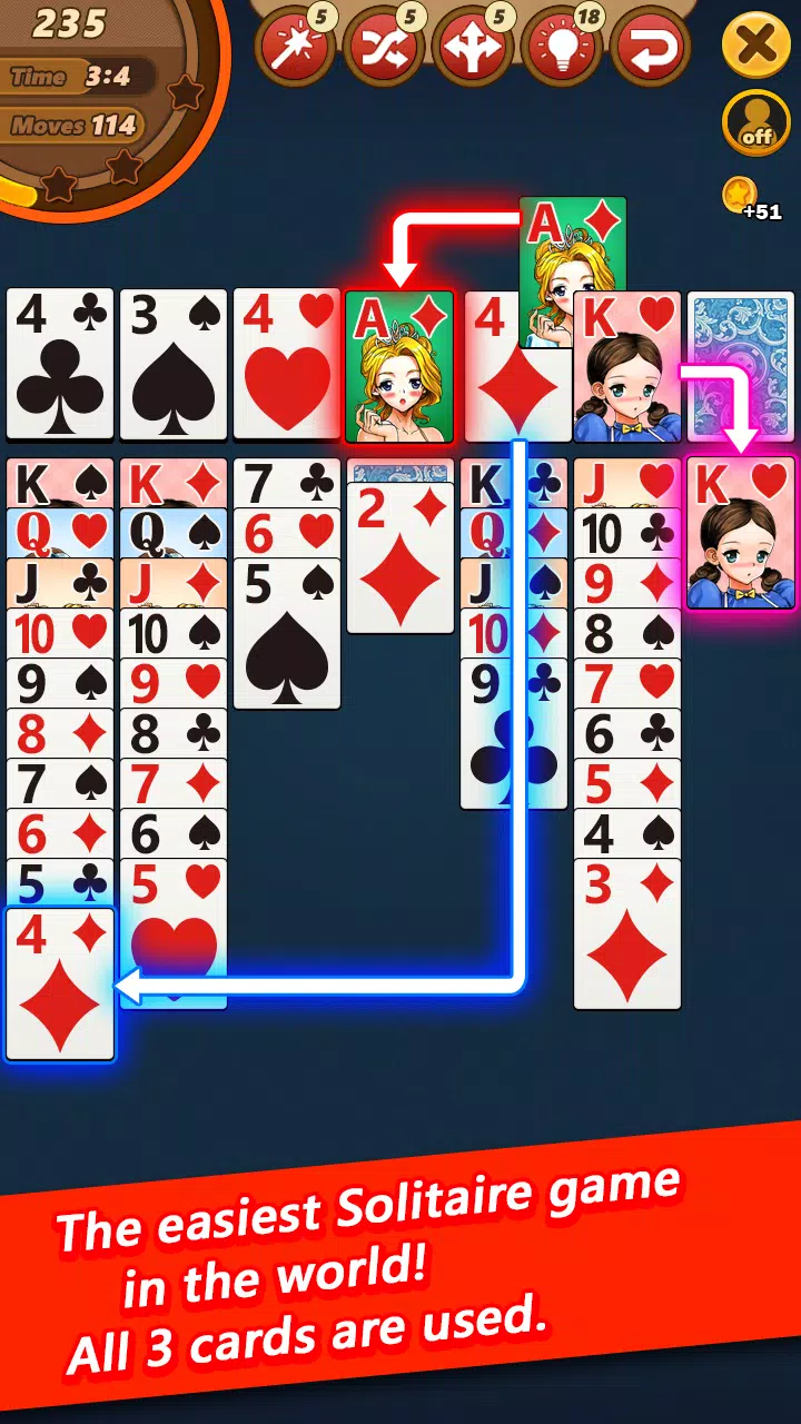 Model Solitaire Klondike Screenshot 1 