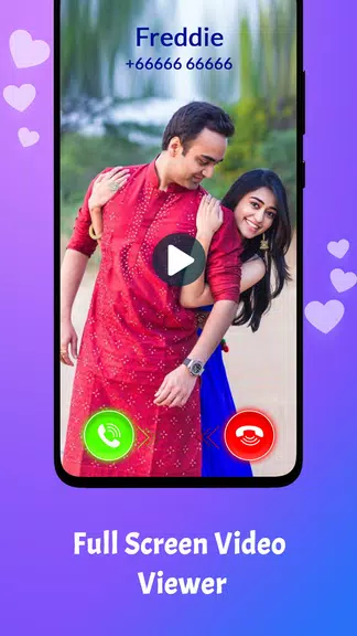 Love Video Ringtone for Incomi Screenshot 2 