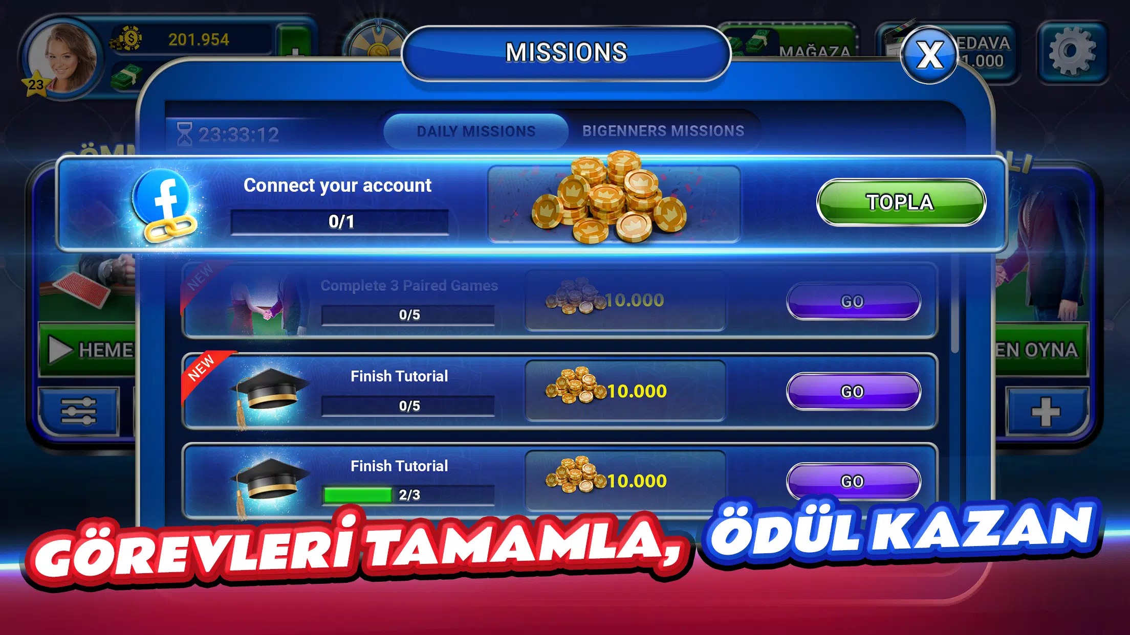 Batak Club Play Batak Spades Screenshot 2