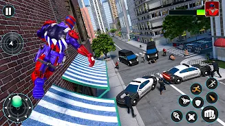 Spider Flying Rope Hero Games Screenshot 6