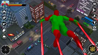 Spider Flying Rope Hero Games Screenshot 24