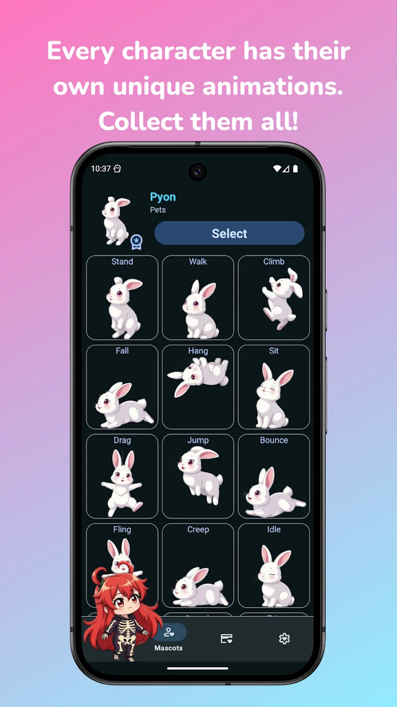 Shimeji: Screen Buddies Screenshot 3 