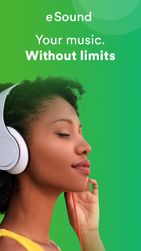 eSound: MP3 Music Player App Screenshot 1 