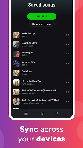 eSound: MP3 Music Player App Screenshot 7 