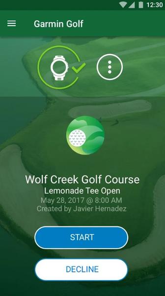 Garmin Golf Screenshot 1