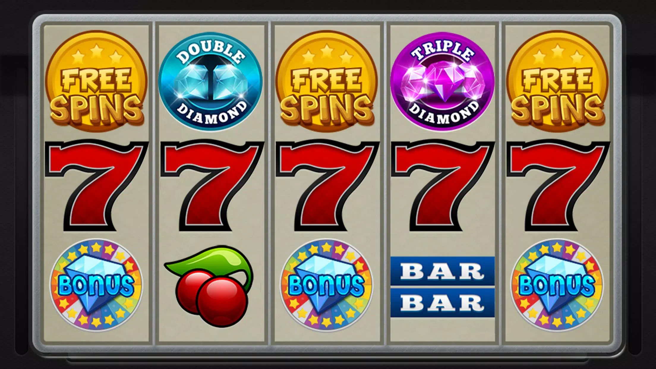 3 Pink Jackpot Diamonds Slots Screenshot 4 