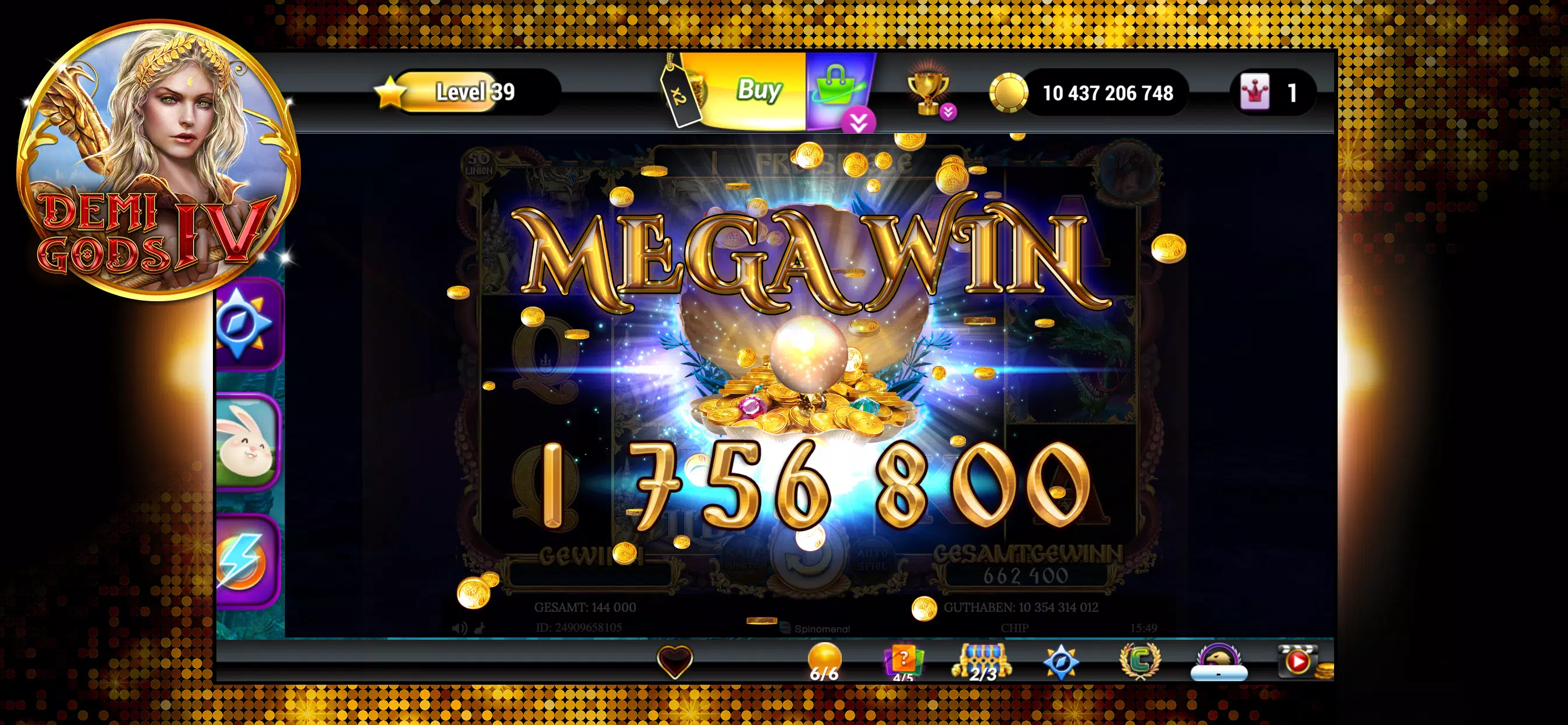 Lounge777 Online Casino Screenshot 2 