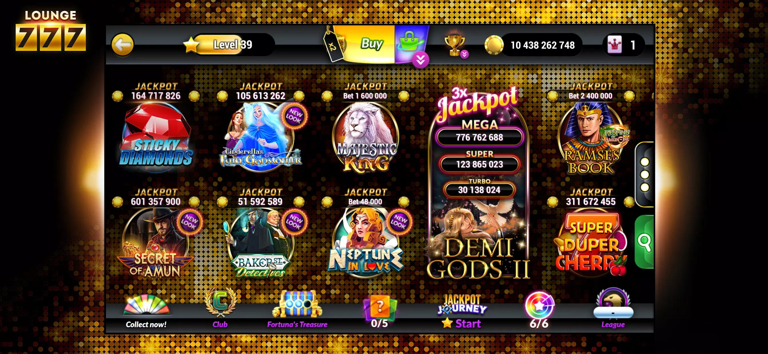 Lounge777 Online Casino Screenshot 4 