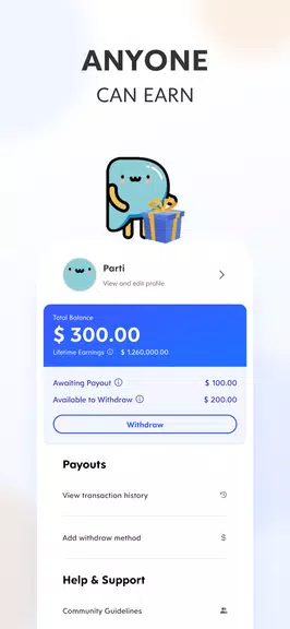 Partipost Screenshot 4 