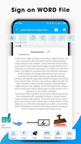 Electronic Signature Maker Screenshot 6