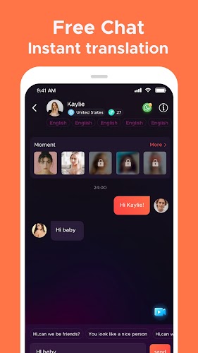 Live Chat Video Call-Whatslive Screenshot 5