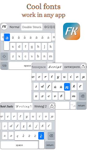 Font Keyboard Screenshot 4 
