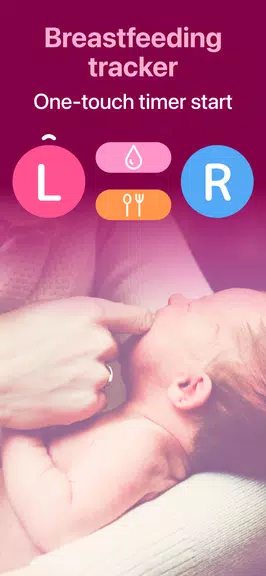 Breastfeeding Newborn tracker Screenshot 1