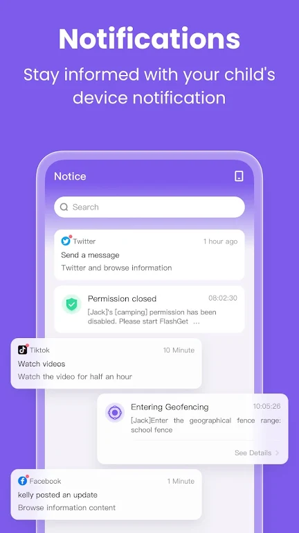 FlashGet Kids:parental control Screenshot 1