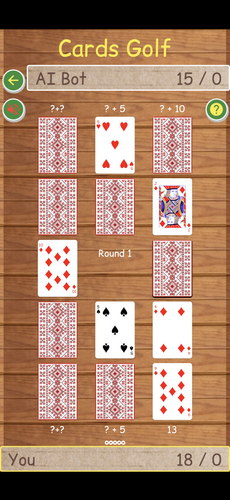 Cards Golf Screenshot 1 